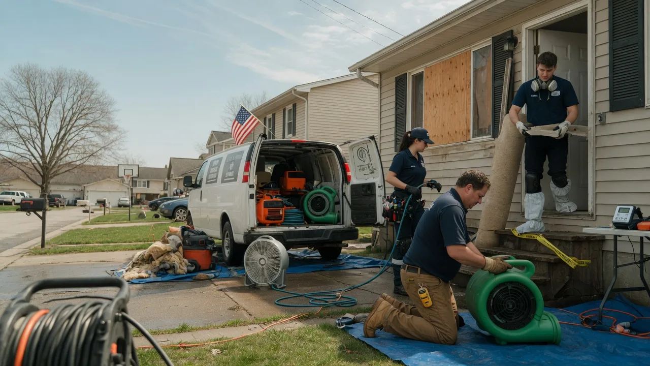 Water Damage Restoration in Butler, OH near me